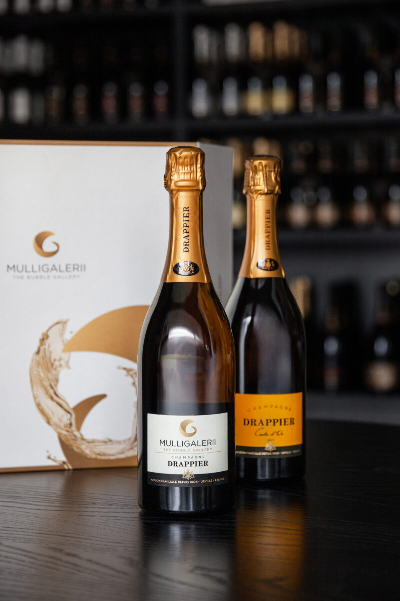 Mulligalerii kinkekarp Champagne DRAPPIER valiktoodetega