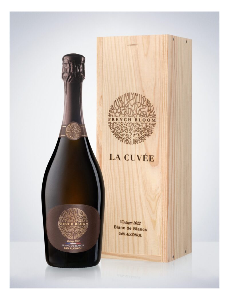 French Bloom La Cuvée Blanc de Blancs Millesime 2022 PUIDUST KINKEKASTIS