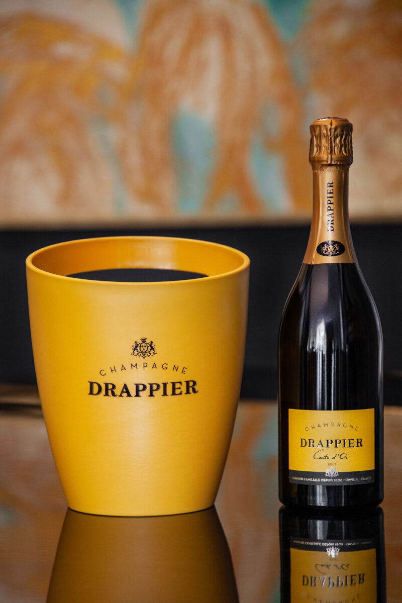 Kinkekomplekt Drappier Carte d'Or ja kollane küüler - Image 2